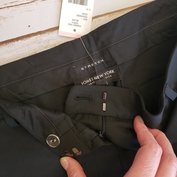 NWT - Jones New York Runway Slim Trouser Pants - Picture 3 of 6